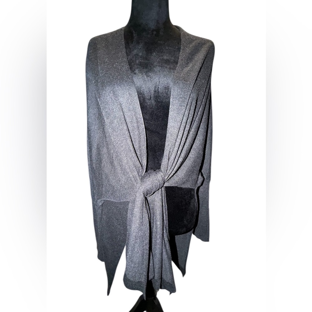 Elegant Charcoal Gray Women's Sweater